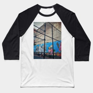 Street Art, East Harlem, Manhattan, New York City Baseball T-Shirt